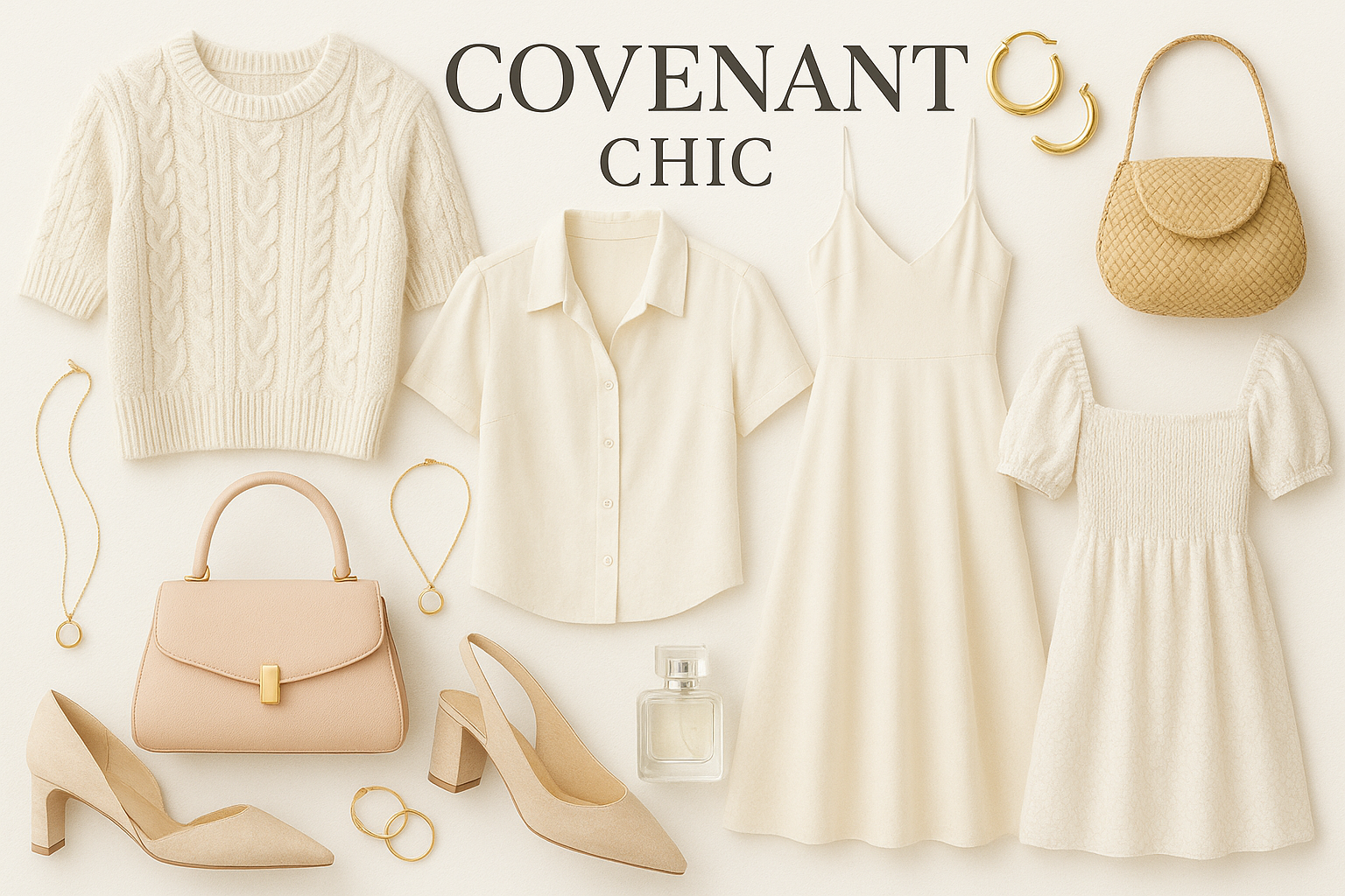 Collage of products I have 